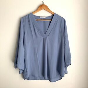 Lush Light Blue Women's Blouse
